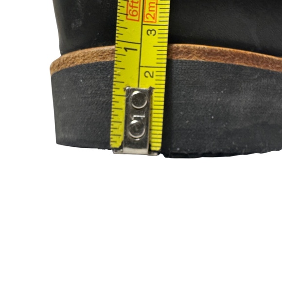 Roots Black Leather Knee-High Boots Women’s 7 - Picture 10 of 12